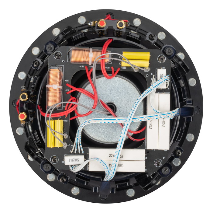 CM-702侧面 (7"无源两分频三单元立体声同轴吸顶扬声器)