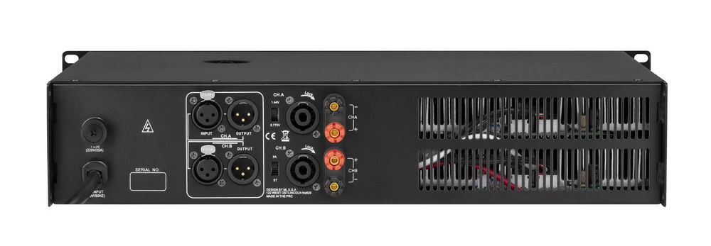 H400 两通道功放